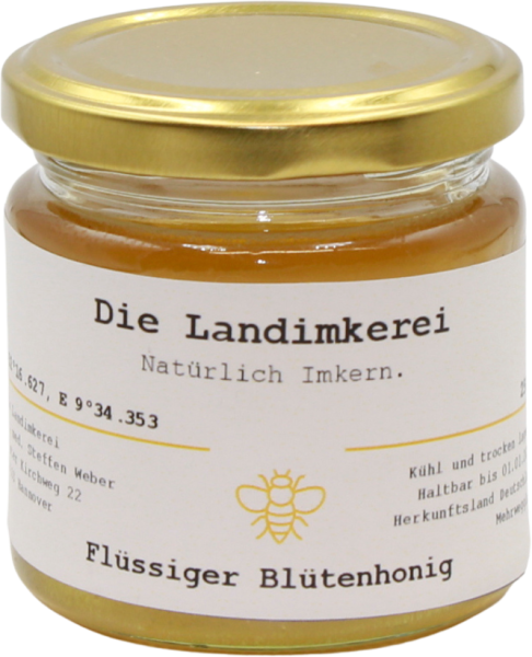 Flüssiger Blütenhonig